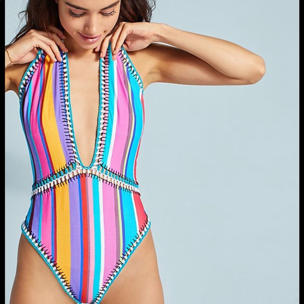 Anthropologie Nanette Lepore sayulita serape Swim